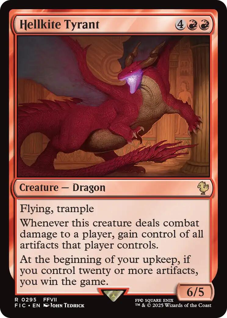 Hellkite Tyrant (Surge Foil) [FINAL FANTASY Commander] | Eastridge Sports Cards & Games