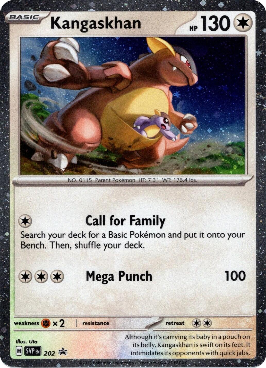 Kangaskhan (202) (Cosmos Holo) [Scarlet & Violet: Black Star Promos] | Eastridge Sports Cards & Games