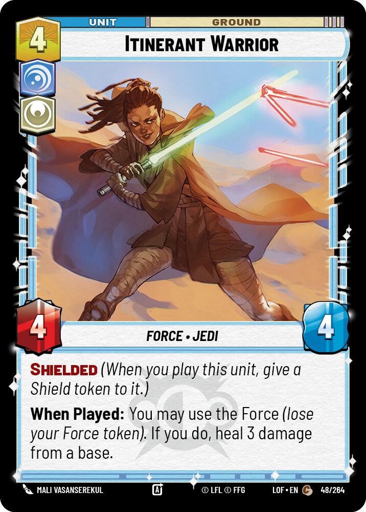 Itinerant Warrior (48/264) (48/264) [Legends of the Force] | Eastridge Sports Cards & Games