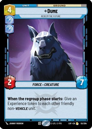 Dume - Redeem the Future (055/264) - Legends of the Force