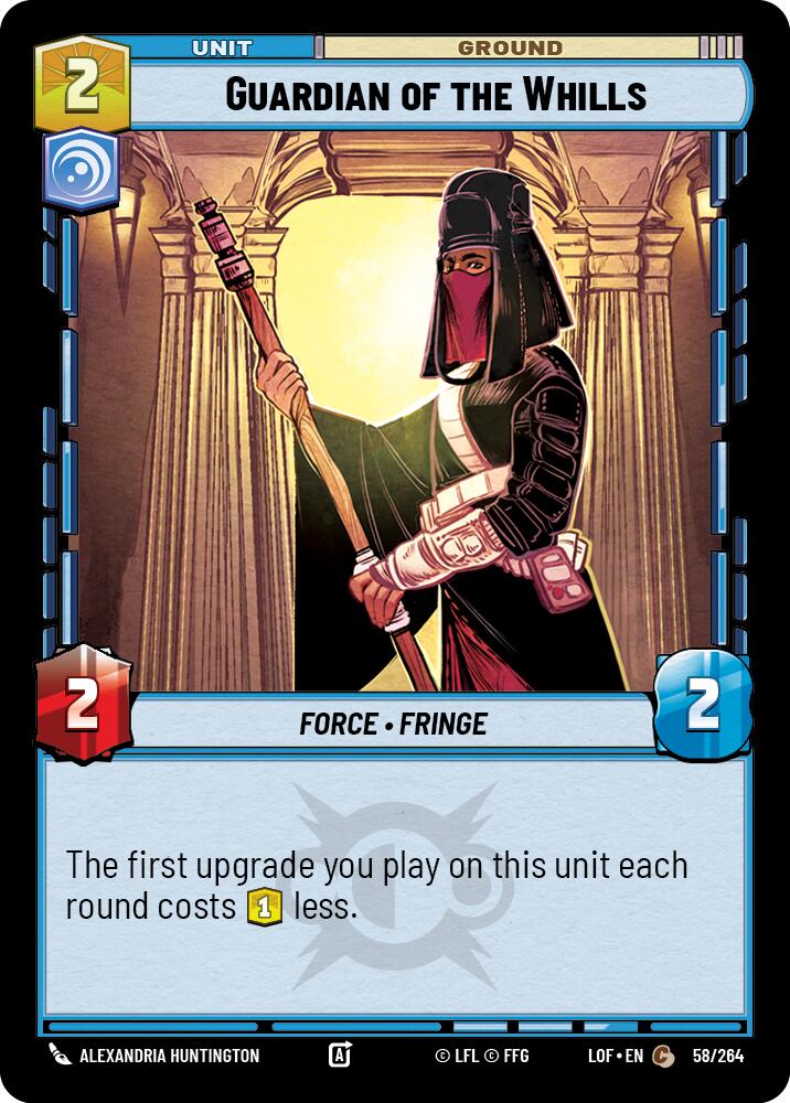 Guardian of the Whills (58/264) (58/264) [Legends of the Force] | Eastridge Sports Cards & Games