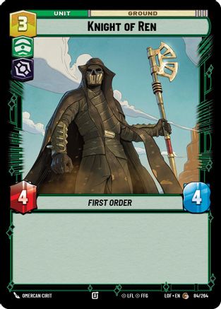 Knight of Ren (084/264) - Legends of the Force