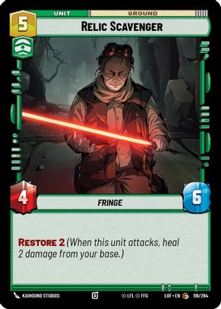Relic Scavenger (116/264) - Legends of the Force