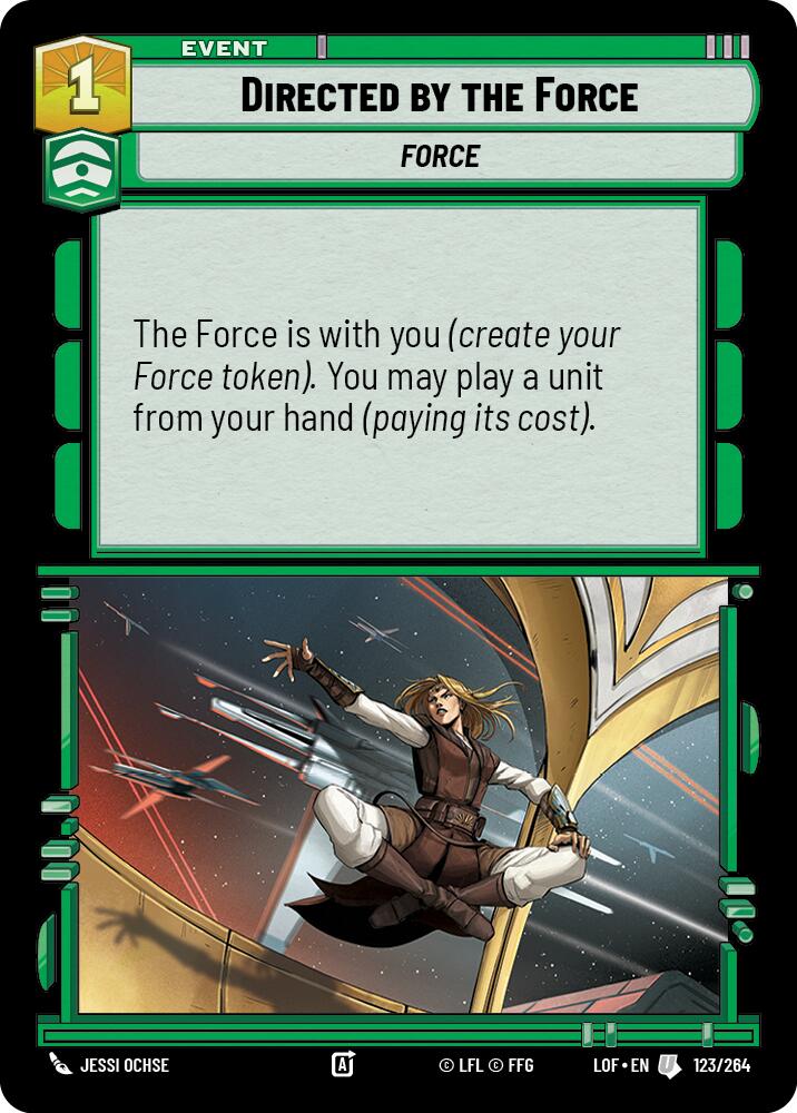 Directed by the Force (123/264) (123/264) [Legends of the Force] | Eastridge Sports Cards & Games