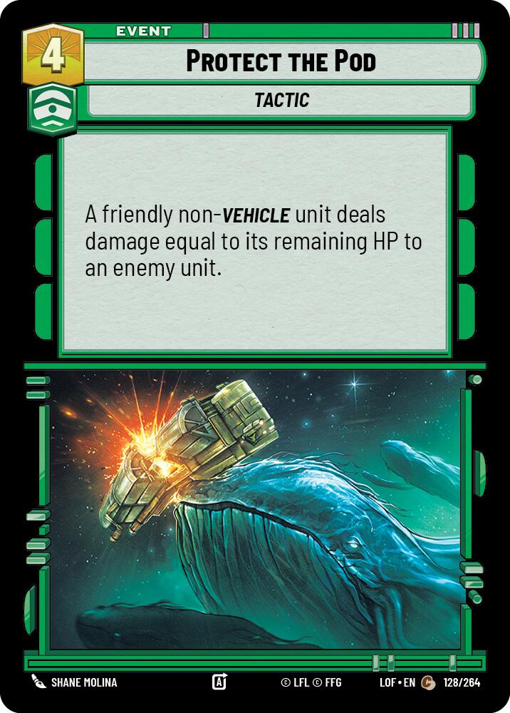 Protect the Pod (128/264) (128/264) [Legends of the Force] | Eastridge Sports Cards & Games