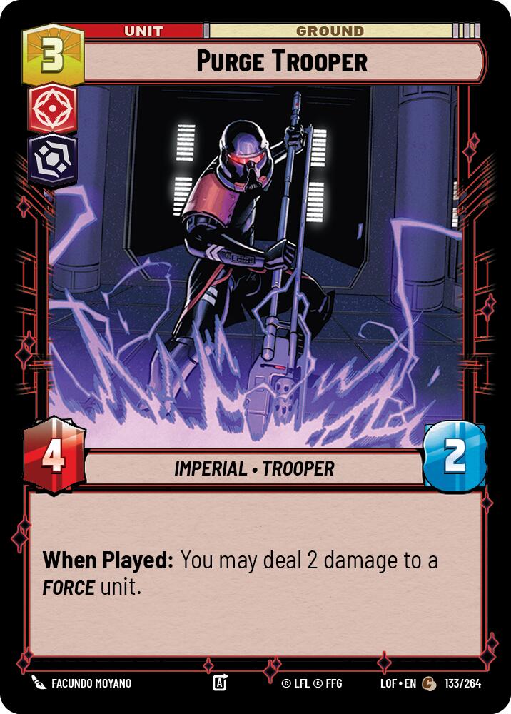 Purge Trooper (133/264) (133/264) [Legends of the Force] | Eastridge Sports Cards & Games