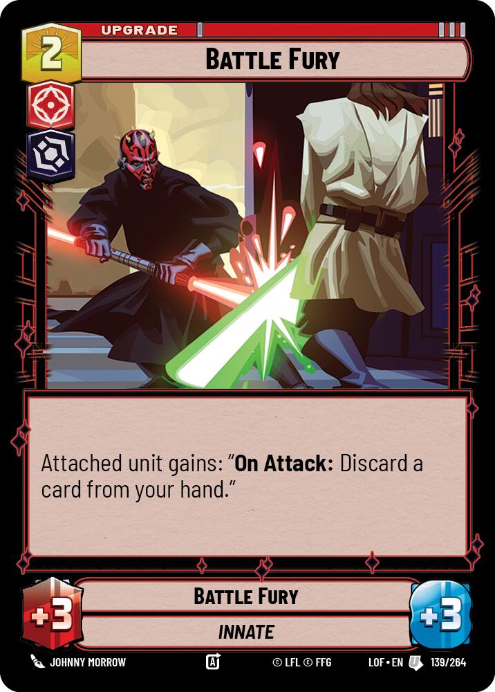 Battle Fury (139/264) (139/264) [Legends of the Force] | Eastridge Sports Cards & Games