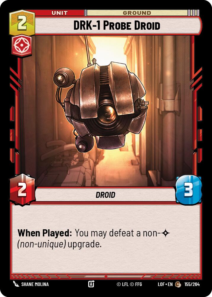 DRK-1 Probe Droid (155/264) (155/264) [Legends of the Force] | Eastridge Sports Cards & Games