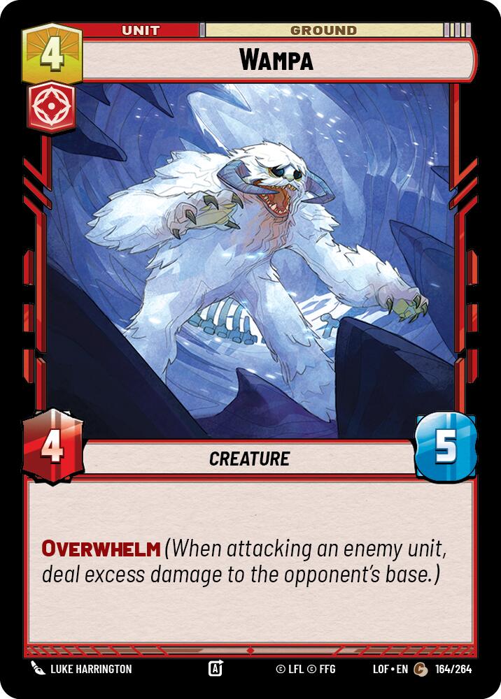 Wampa (164/264) (164/264) [Legends of the Force] | Eastridge Sports Cards & Games