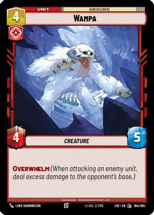 Wampa (164/264) - Legends of the Force