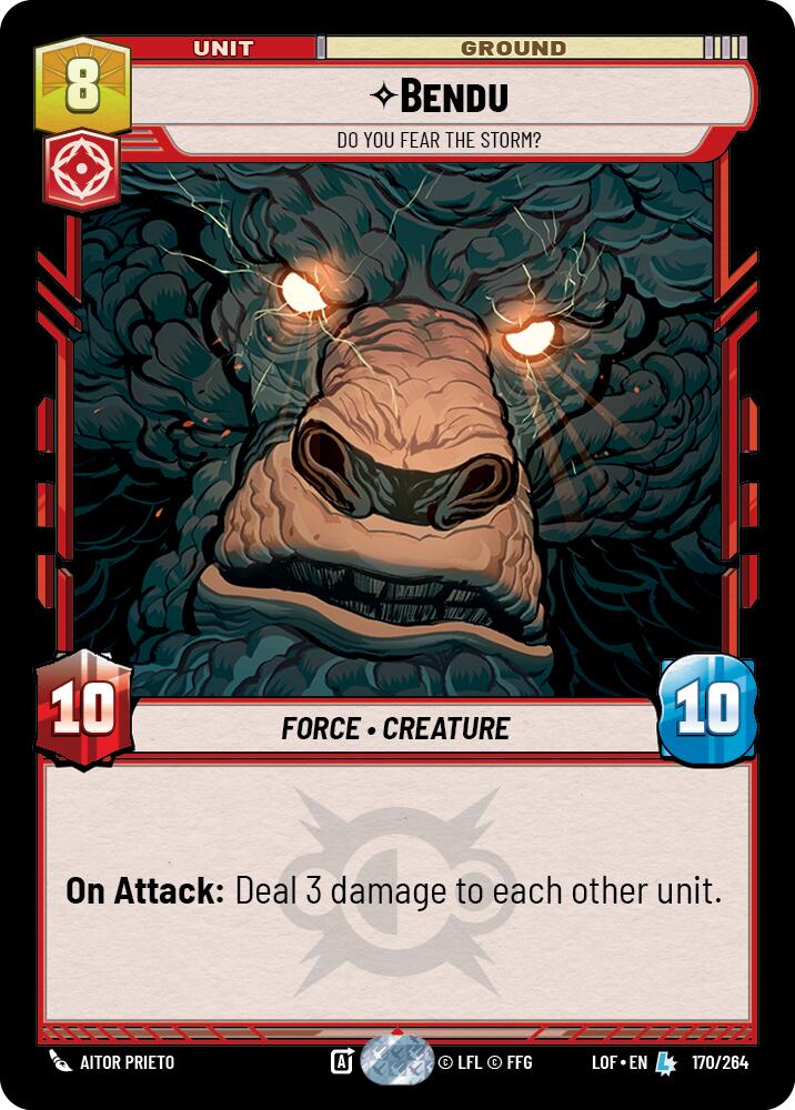 Bendu - Do You Fear the Storm? (170/264) (170/264) [Legends of the Force] | Eastridge Sports Cards & Games