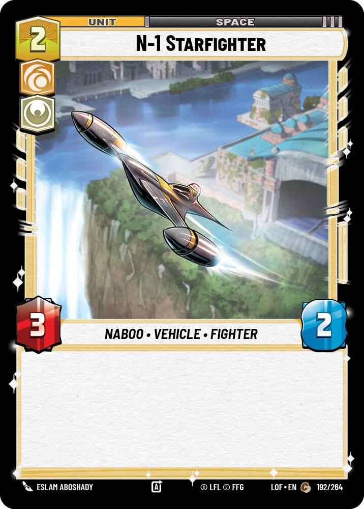 N-1 Starfighter (192/264) (192/264) [Legends of the Force] | Eastridge Sports Cards & Games