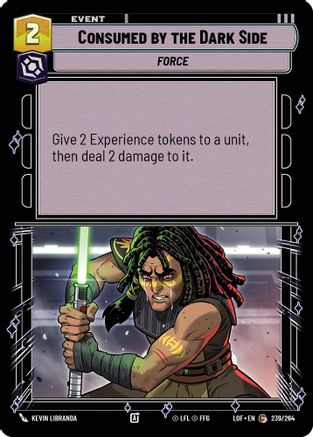 Consumed by the Dark Side (239/264) - Legends of the Force