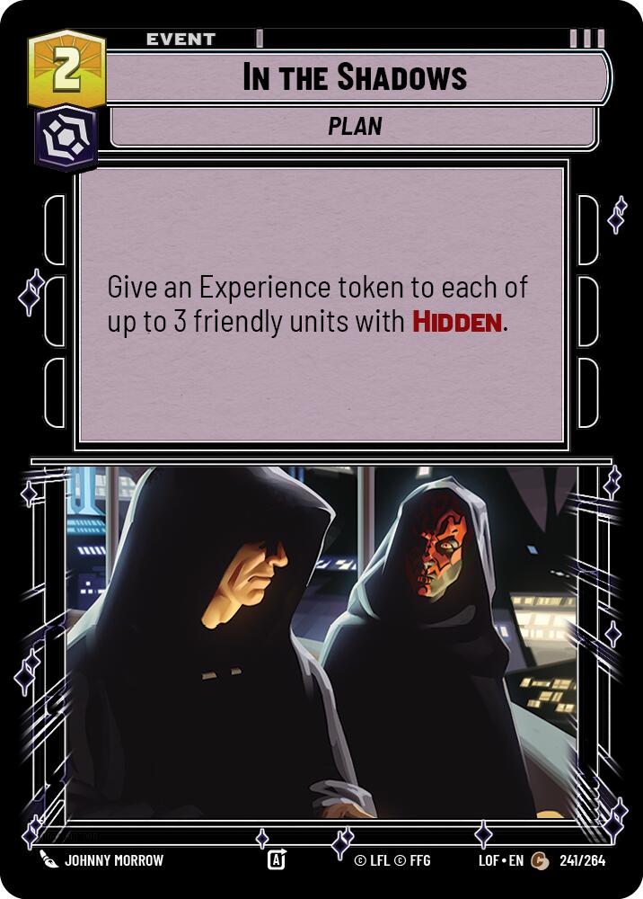 In the Shadows (241/264) (241/264) [Legends of the Force] | Eastridge Sports Cards & Games