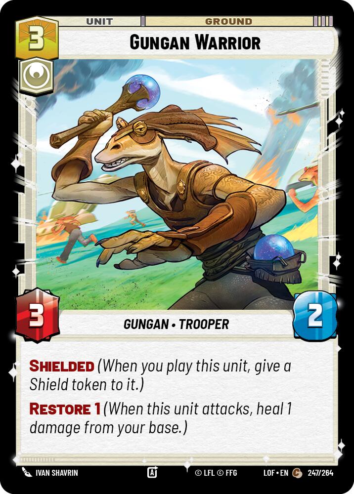 Gungan Warrior (247/264) (247/264) [Legends of the Force] | Eastridge Sports Cards & Games