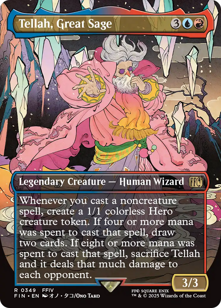 Tellah, Great Sage (Borderless) [FINAL FANTASY] | Eastridge Sports Cards & Games
