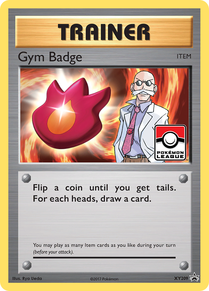 Gym Badge (XY209) (Blaine) [XY: Black Star Promos] | Eastridge Sports Cards & Games