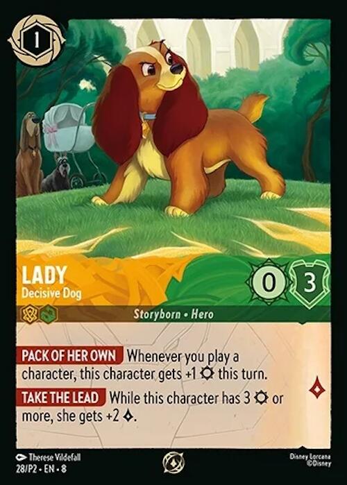Lady - Decisive Dog (28/P2) [Promo Cards] | Eastridge Sports Cards & Games