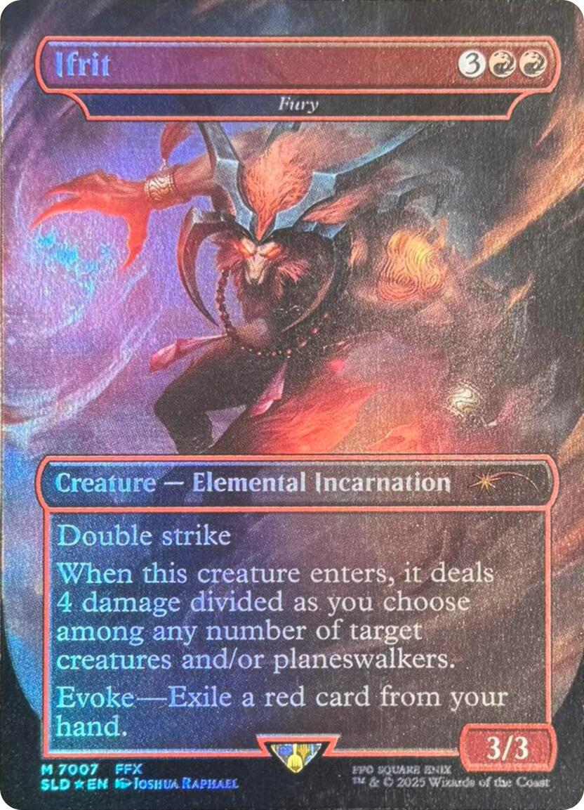 Ifrit - Fury (Rainbow Foil) [Secret Lair Drop Series] | Eastridge Sports Cards & Games