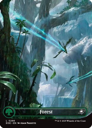 Forest (0266) (Borderless) [Edge of Eternities] | Eastridge Sports Cards & Games