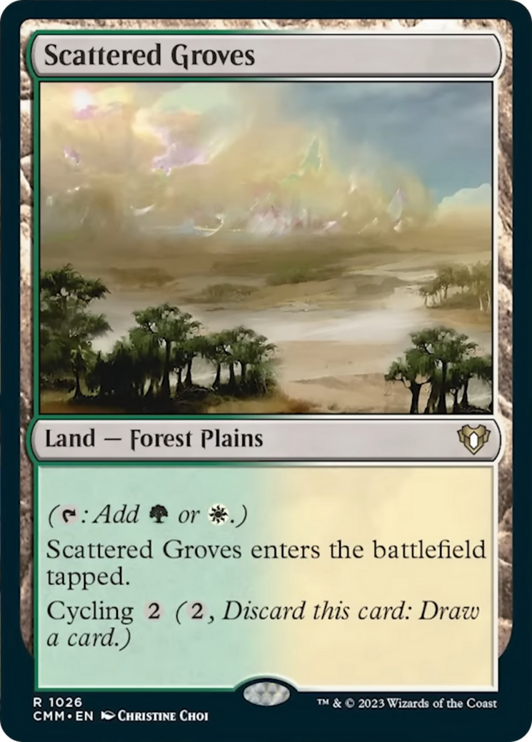 Scattered Groves [Commander Masters] | Eastridge Sports Cards & Games