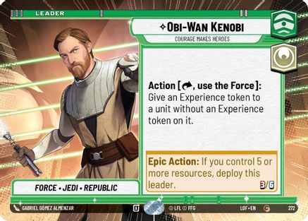 Obi-Wan Kenobi - Courage Makes Heroes (Hyperspace) (272) - Legends of the Force