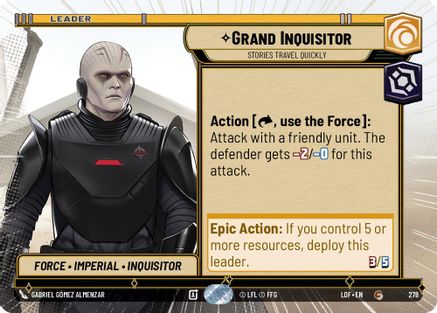 Grand Inquisitor - Stories Travel Quickly (Hyperspace) (278) - Legends of the Force