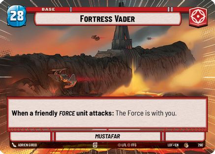 Fortress Vader // Shield (Hyperspace) (290 // T02) - Legends of the Force