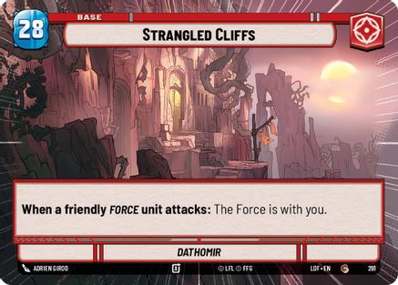 Strangled Cliffs // Shield (Hyperspace) (291 // T02) - Legends of the Force