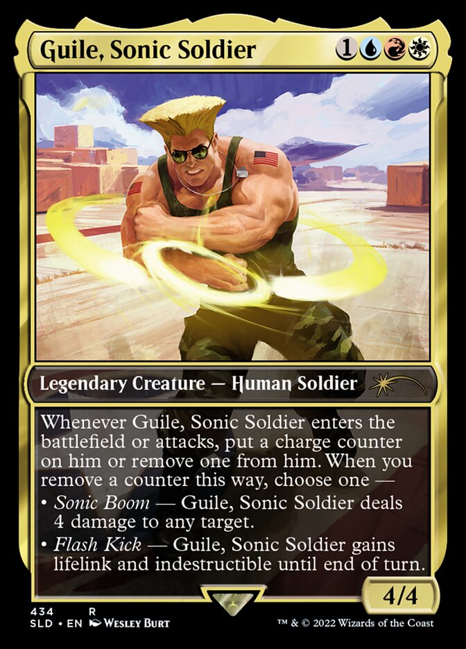 Guile, Sonic Soldier [Secret Lair Drop Series] | Eastridge Sports Cards & Games