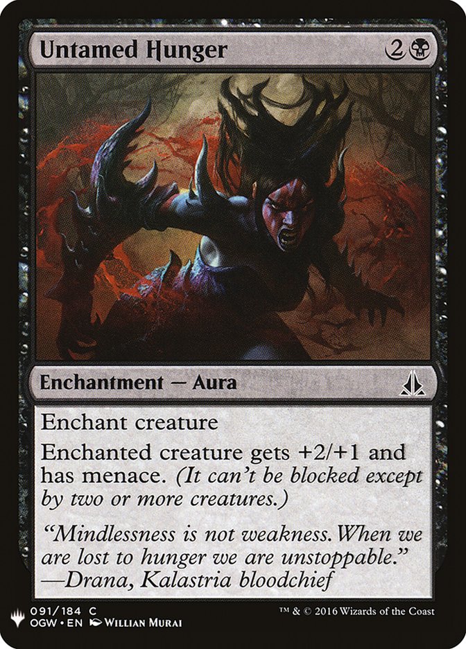 Untamed Hunger [Mystery Booster] | Eastridge Sports Cards & Games