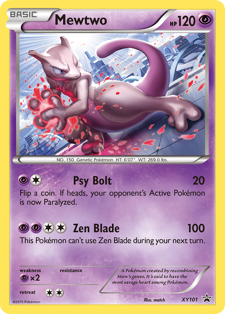 Mewtwo (XY101) [XY: Black Star Promos] | Eastridge Sports Cards & Games