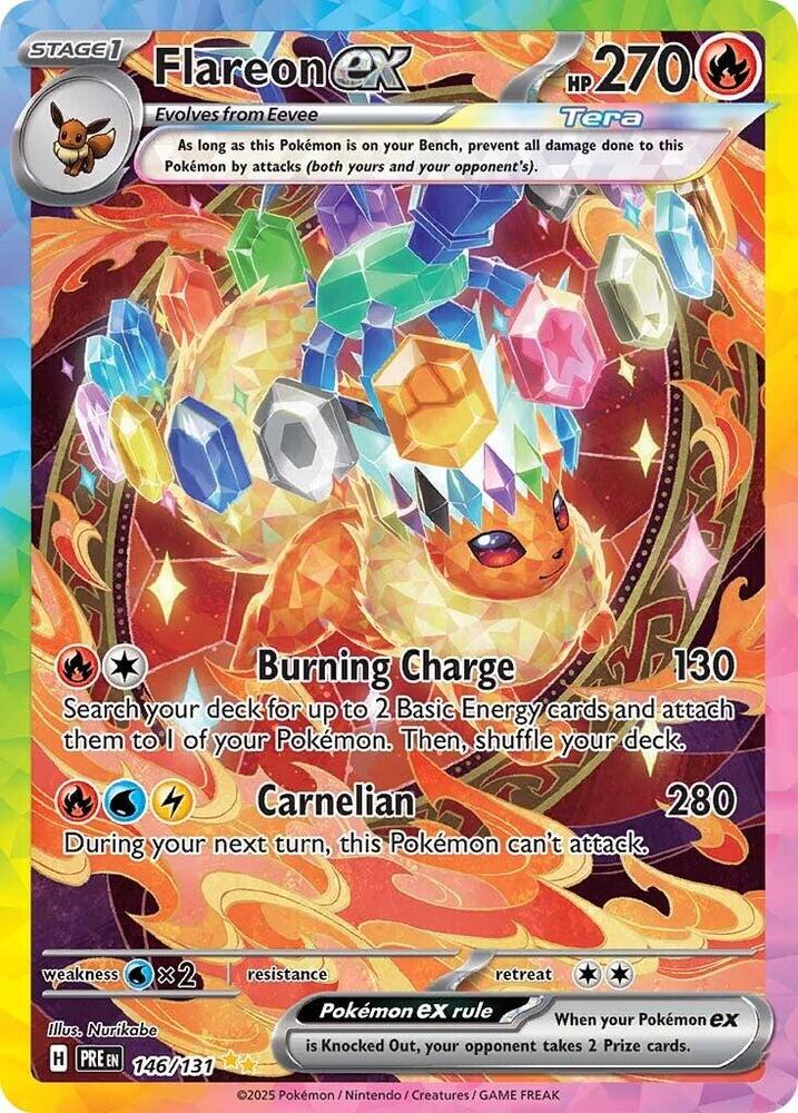 Flareon ex (146/131) [Scarlet & Violet: Prismatic Evolutions] | Eastridge Sports Cards & Games