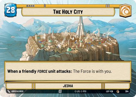 The Holy City // Force (Hyperspace) (294 // T04) - Legends of the Force