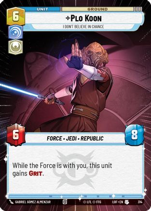 Plo Koon - I Don't Believe in Chance (Hyperspace) (314) - Legends of the Force