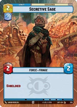 Secretive Sage (Hyperspace) (325) - Legends of the Force
