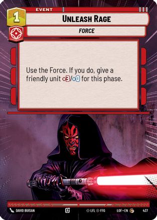 Unleash Rage (Hyperspace) (437) - Legends of the Force