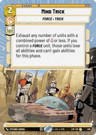 Mind Trick (Hyperspace) (466) - Legends of the Force