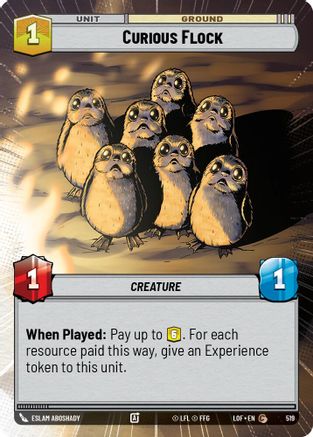 Curious Flock (Hyperspace) (519) - Legends of the Force