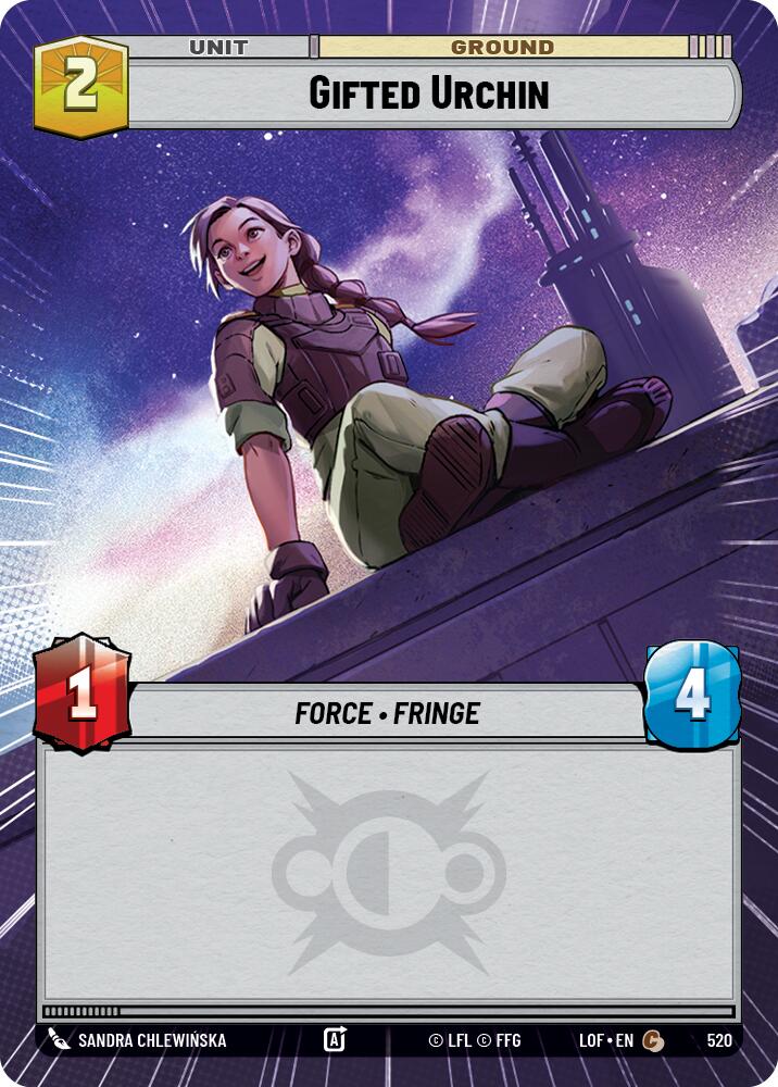 Gifted Urchin (520) (Hyperspace) (520) [Legends of the Force] | Eastridge Sports Cards & Games