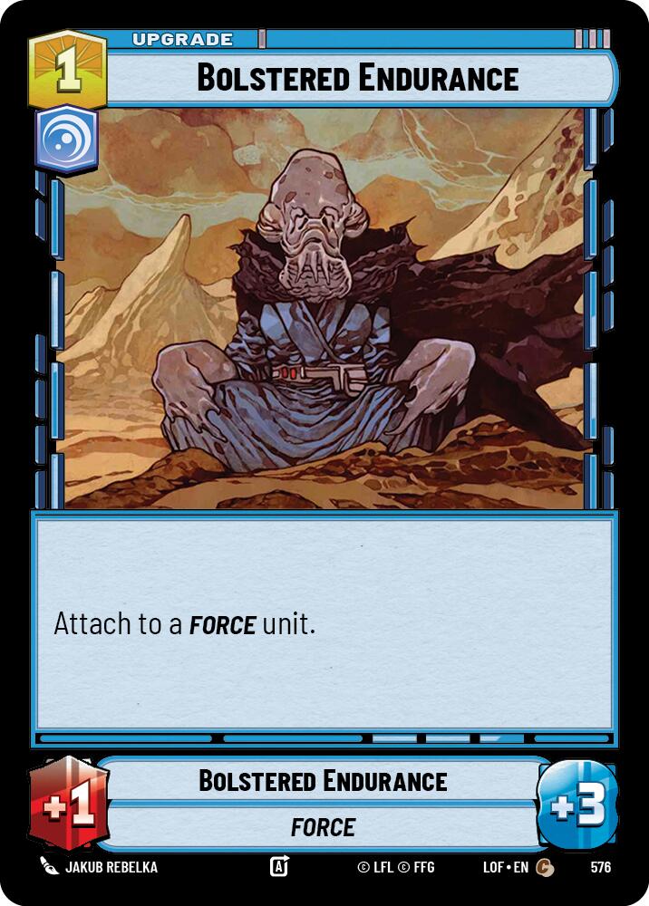 Bolstered Endurance (576) (Foil) (576) [Legends of the Force] | Eastridge Sports Cards & Games