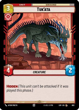 Tuk'ata (Foil) (663) - Legends of the Force Foil