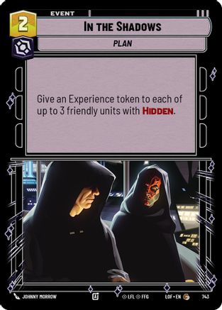 In the Shadows (Foil) (743) - Legends of the Force Foil