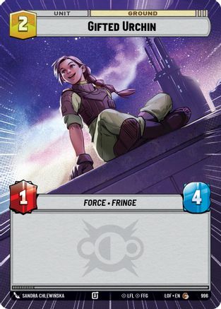 Gifted Urchin (Hyperspace Foil) (996) - Legends of the Force Foil