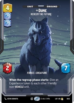 Dume - Redeem the Future (Prestige) (1042) - Legends of the Force