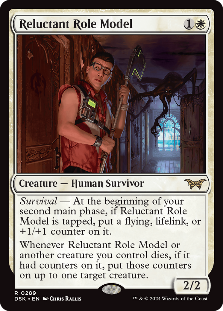 Reluctant Role Model (0289) [Duskmourn: House of Horror] | Eastridge Sports Cards & Games