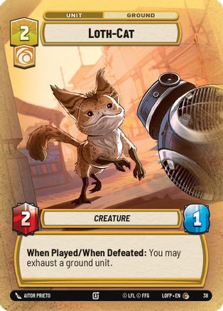 Loth-Cat (Foil) (38) - Organized Play Promos Foil