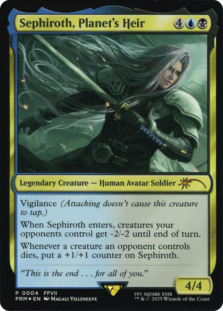 Sephiroth, Planet's Heir (Costco Bundle) [FINAL FANTASY Promos] | Eastridge Sports Cards & Games