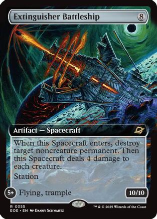 Extinguisher Battleship (Extended Art) [Edge of Eternities]