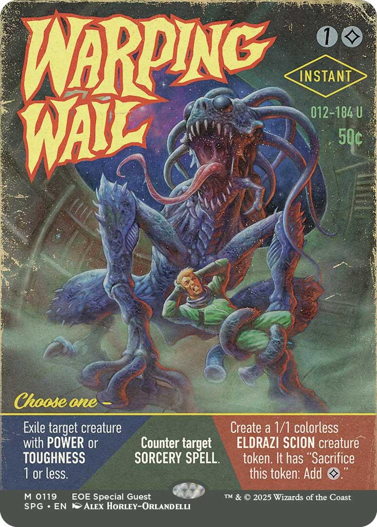 Warping Wail (Borderless) [Edge of Eternities Special Guests] | Eastridge Sports Cards & Games
